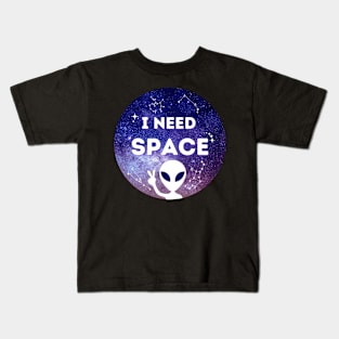 I Need Space Kids T-Shirt